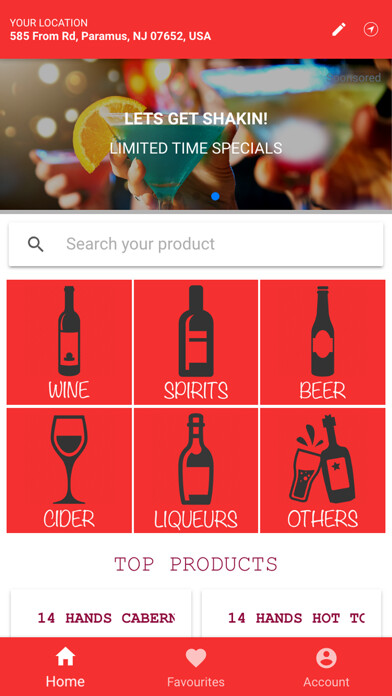 Emulate iPhone app Drinks To Table using MyAndroid Emulate iPhone app Drinks To Table using MyAndroid
