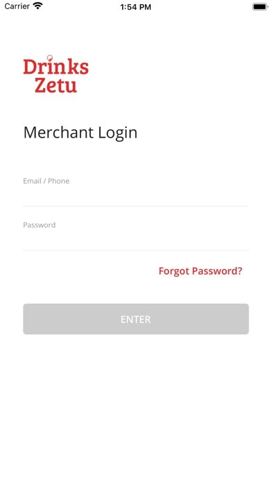 Emulate iPhone app Drinks Zetu Merchant using MyAndroid Emulate iPhone app Drinks Zetu Merchant using MyAndroid