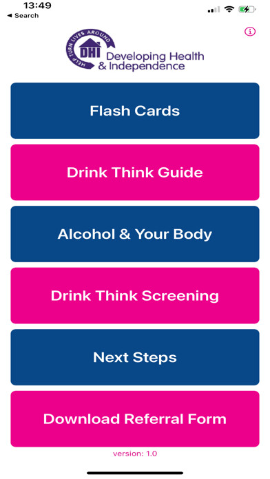 Emulate iPhone app Drink Think App using MyAndroid Emulate iPhone app Drink Think App using MyAndroid