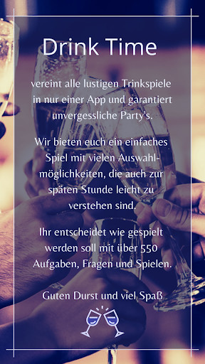 Run android online APK Drink Time - Das Trinkspiel from MyAndroid or emulate Drink Time - Das Trinkspiel using MyAndroid