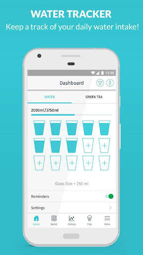 Run android online APK Drink Water Reminder: Water Tracker to Lose Weight from MyAndroid or emulate Drink Water Reminder: Water Tracker to Lose Weight using MyAndroid