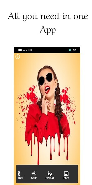 Run android online APK DripArt Photo Editor - Spiral from MyAndroid or emulate DripArt Photo Editor - Spiral using MyAndroid