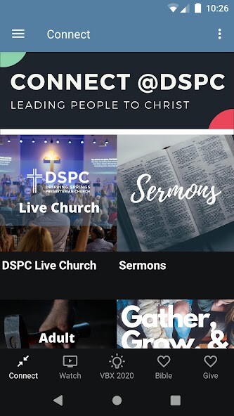 Emulate iPhone app Dripping Springs Pres. Church using MyAndroid Emulate iPhone app Dripping Springs Pres. Church using MyAndroid