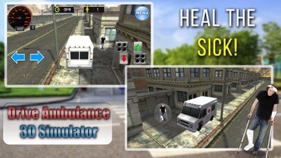 Emulate iPhone app Drive Ambulance 3D Simulator using MyAndroid Emulate iPhone app Drive Ambulance 3D Simulator using MyAndroid