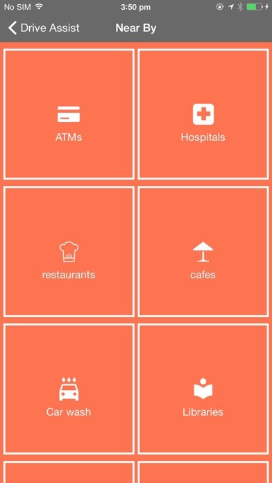 Emulate iPhone app Drive Assist - Make your each drive enjoyable using MyAndroid