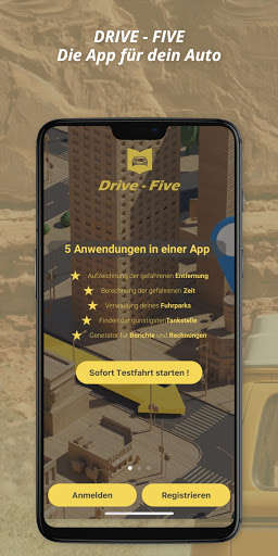 Run android online APK Drive - Das automatische GPS-Fahrtenbuch from MyAndroid or emulate Drive - Das automatische GPS-Fahrtenbuch using MyAndroid