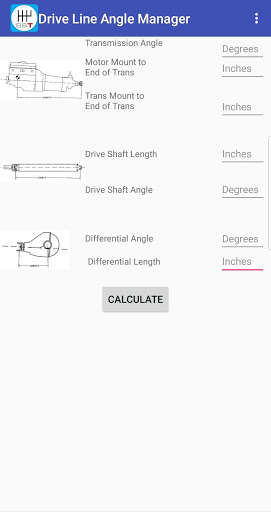 Run android online APK Drive Line Angle Manager from MyAndroid or emulate Drive Line Angle Manager using MyAndroid