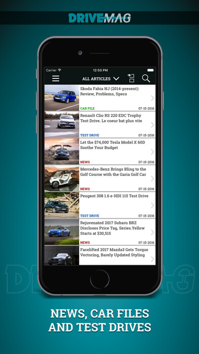 Emulate iPhone app DriveMag using MyAndroid Emulate iPhone app DriveMag using MyAndroid