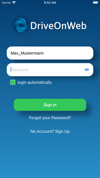 Emulate iPhone app DriveOnWeb using MyAndroid Emulate iPhone app DriveOnWeb using MyAndroid