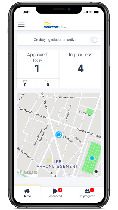 Emulate iPhone app Driver by Moveecar using MyAndroid Emulate iPhone app Driver by Moveecar using MyAndroid