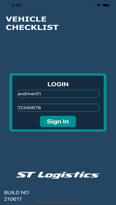 Emulate iPhone app DriverChecklist using MyAndroid Emulate iPhone app DriverChecklist using MyAndroid