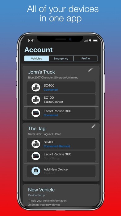 Emulate iPhone app Drive Smarter using MyAndroid