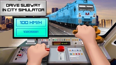 Emulate iPhone app Drive Subway In City Simulator using MyAndroid
