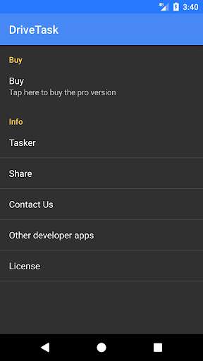 Run android online APK DriveTask from MyAndroid or emulate DriveTask using MyAndroid