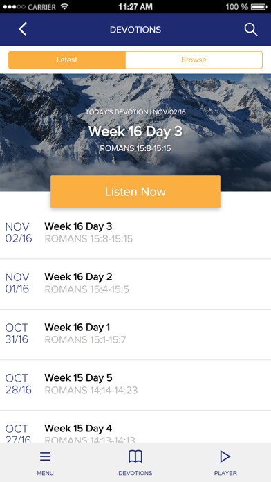 Emulate iPhone app Drivetime Devotions using MyAndroid Emulate iPhone app Drivetime Devotions using MyAndroid