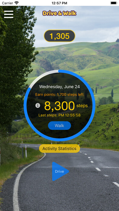 Emulate iPhone app Drive & Walk using MyAndroid