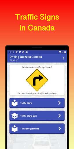 Run android online APK Driving Quizzes Canada from MyAndroid or emulate Driving Quizzes Canada using MyAndroid