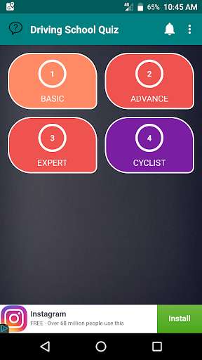 Emulate Android APK Driving School Quiz Emulate Android APK Driving School Quiz