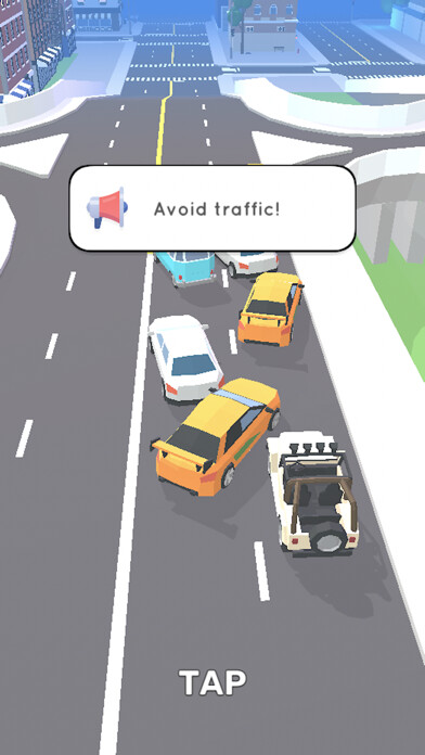 Emulate iPhone app Driving Test 3D using MyAndroid