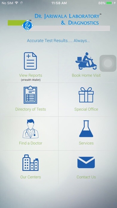 Emulate iPhone app Dr. Jariwala Lab using MyAndroid Emulate iPhone app Dr. Jariwala Lab using MyAndroid