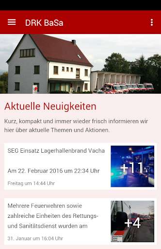 Run android online APK DRK Kreisverband Bad Salzungen from MyAndroid or emulate DRK Kreisverband Bad Salzungen using MyAndroid