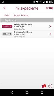 Emulate Android APK dr.link>Pacientes Emulate Android APK dr.link>Pacientes