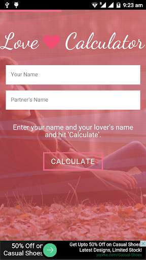 Run android online APK Dr.Love - Love Calculator from MyAndroid or emulate Dr.Love - Love Calculator using MyAndroid Run android online APK Dr.Love - Love Calculator from MyAndroid or emulate Dr.Love - Love Calculator using MyAndroid