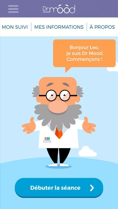 Emulate iPhone app Dr Mood using MyAndroid