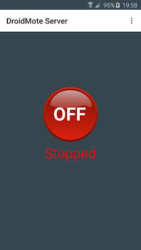 Run android online APK DroidMote Server (root) from MyAndroid or emulate DroidMote Server (root) using MyAndroid