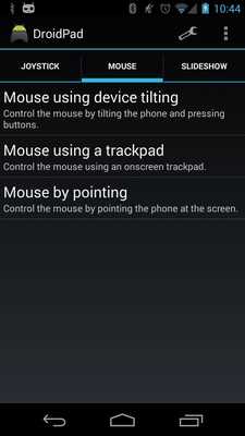 Emulate Android APK DroidPad: PC Joystick mouse Emulate Android APK DroidPad: PC Joystick mouse