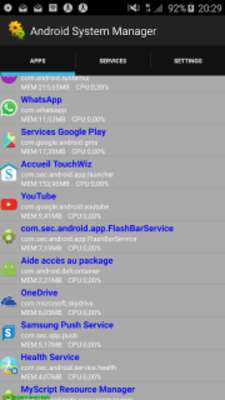 Emulate Android APK Droid System Manager