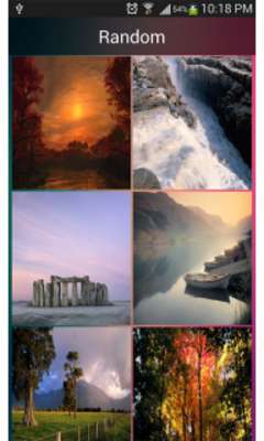 Emulate Android APK Droid Wallpapers