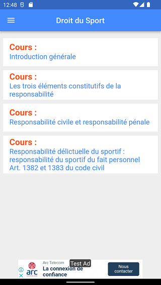 Run android online APK Droit du Sport from MyAndroid or emulate Droit du Sport using MyAndroid Run android online APK Droit du Sport from MyAndroid or emulate Droit du Sport using MyAndroid