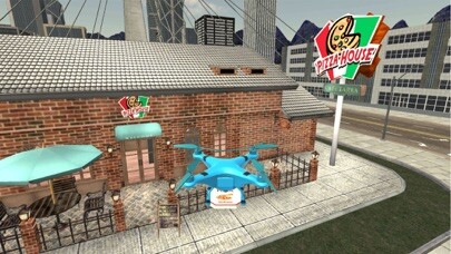 Emulate iPhone app Drone Pizza Delivery using MyAndroid