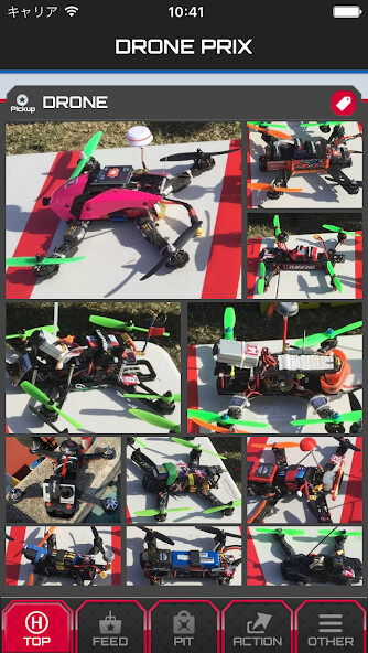 Emulate Android APK DRONE PRIX