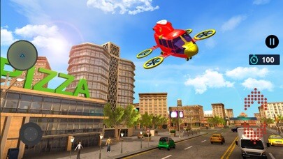 Emulate iPhone app Drone Taxi Flight Simulator 3d using MyAndroid