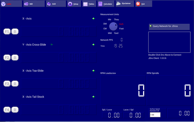 Emulate Android APK DRO Network Digital Read-Out Emulate Android APK DRO Network Digital Read-Out