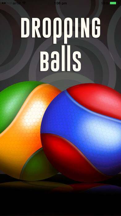 Emulate iPhone app Dropping Balls - Insanely Addictive using MyAndroid