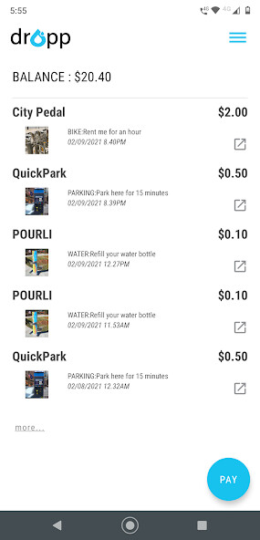 Run android online APK Dropp from MyAndroid or emulate Dropp using MyAndroid