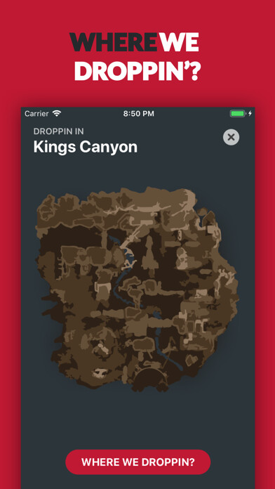 Emulate iPhone app Drop Roulette for Apex Legends using MyAndroid