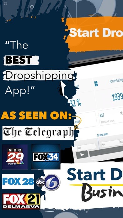 Emulate iPhone app Dropshipping Learning Academy using MyAndroid