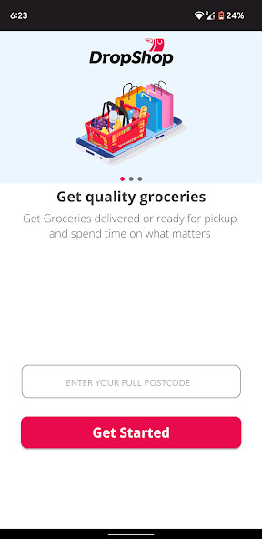 Run android online APK DROPSHOP - Grocery Delivery from MyAndroid or emulate DROPSHOP - Grocery Delivery using MyAndroid