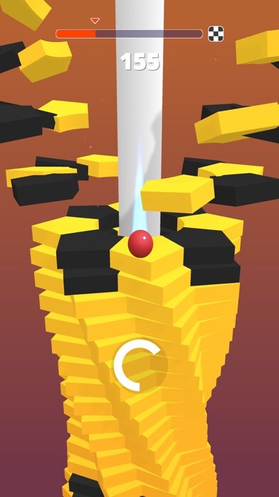 Emulate iPhone app Drop The Ball: Helix Stack using MyAndroid Emulate iPhone app Drop The Ball: Helix Stack using MyAndroid