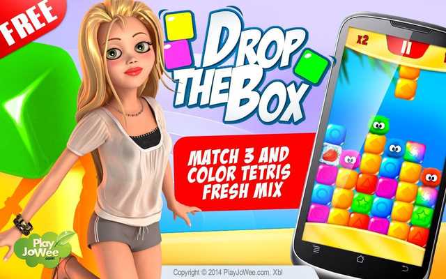 Emulate Android APK Drop The Box - Color Matches
