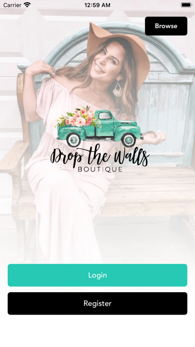 Emulate iPhone app Drop The Walls Boutique using MyAndroid Emulate iPhone app Drop The Walls Boutique using MyAndroid