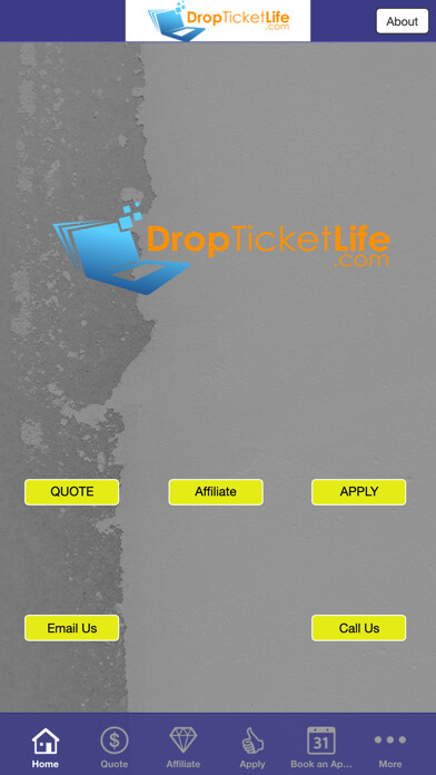 Emulate iPhone app DropTicketLife using MyAndroid Emulate iPhone app DropTicketLife using MyAndroid
