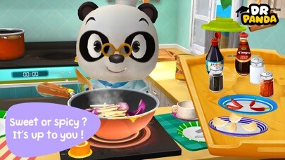 Emulate iPhone app Dr. Panda Restaurant 2 using MyAndroid Emulate iPhone app Dr. Panda Restaurant 2 using MyAndroid