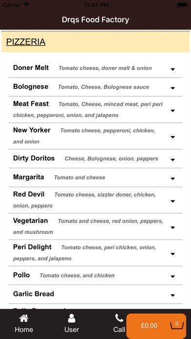 Emulate iPhone app Drqs Food Factory using MyAndroid Emulate iPhone app Drqs Food Factory using MyAndroid