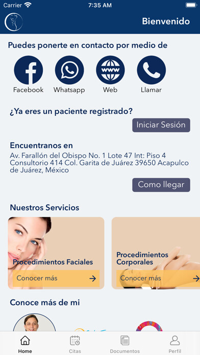 Emulate iPhone app Dr Silverio Fernandez using MyAndroid Emulate iPhone app Dr Silverio Fernandez using MyAndroid