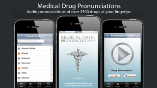 Emulate iPhone app Drug Pronunciations Lite using MyAndroid Emulate iPhone app Drug Pronunciations Lite using MyAndroid